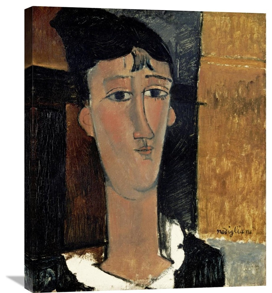 "Portrait of a Young Woman (La Concierge)" Artwork, 25" x 30"