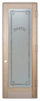 Pantry Door - Enna Harrington - Douglas Fir (stain grade) - 24" x 80" - Knob...