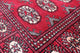 3' 1" X 5' 4" Silky Bokhara Handmade Wool Rug - Q13760
