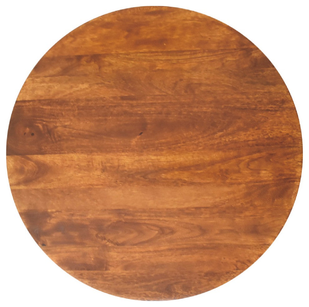 Chestnut Central Ball Table