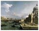 "Venice, Church of the Blessed Sacrament" Paper Print by Canaletto, 24"x19"