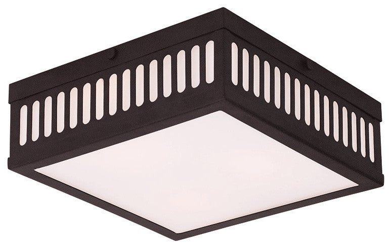 Prentice Ceiling Mount, Bronze