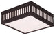 Prentice Ceiling Mount, Bronze