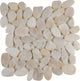 MSI SMOT-PEB-DORADO 12" x 12" Pebble Mosaic Sheet - Tumbled - Dorado