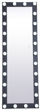 Elegant MRE32471BK Brenda 24"By 71"Plug, Led 5000K Mirror, Black