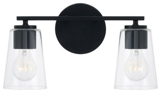 Capital Lighting 148621-537 Portman 2 Light 15"W Vanity Light - Brushed Nickel