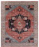 11' 11" X 14' 11" Persian Fine Serapi Handmade Wool Rug - Q14710