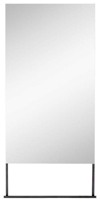 C2 Mirror, Matte Black 19"