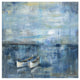 "Two Boats" Digital Paper Print by Silvia Vassileva, 42"x42"