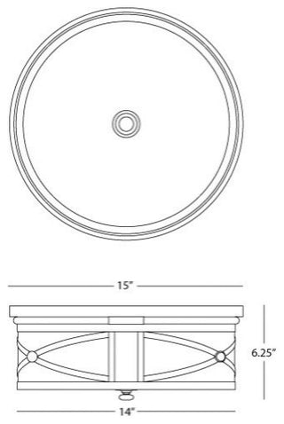 Chase Flushmount