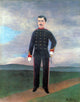 Henri Rousseau Portrait of Frumence Biche in Uniform Wall Decal