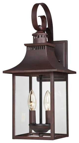 Quoizel Chancellor Two Light Outdoor Lantern CCR8408CU