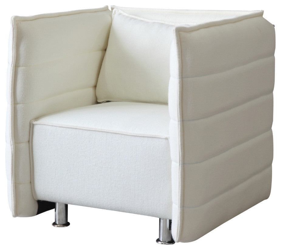 Modern Classics Sofata Chair, White