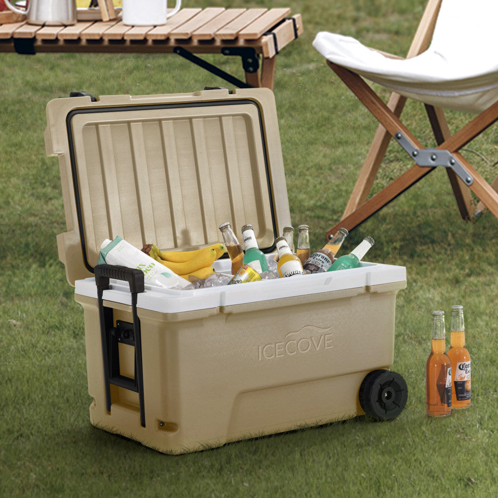 IceCove 60-Quart Solar Cooler Mojave Desert Tan