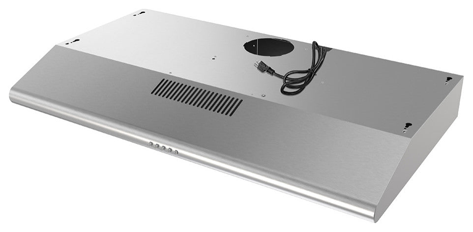 Streamline 36" Tigli Ductless Undermount Range Hood, Stainless Steel