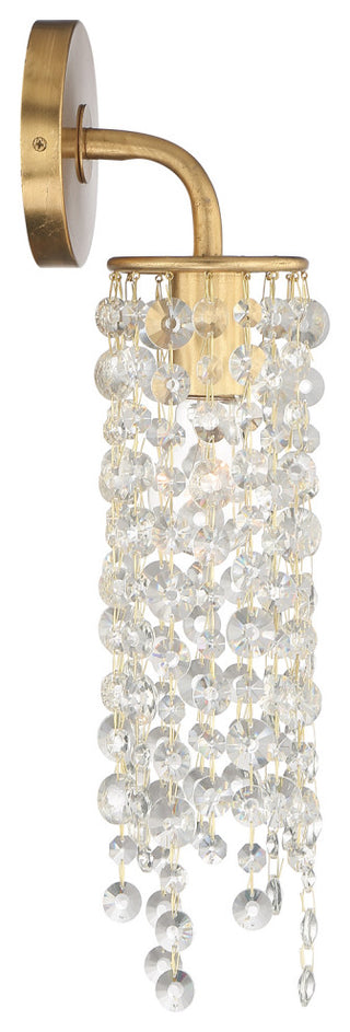 Gabrielle 1-Light Antique Gold Wall Mount