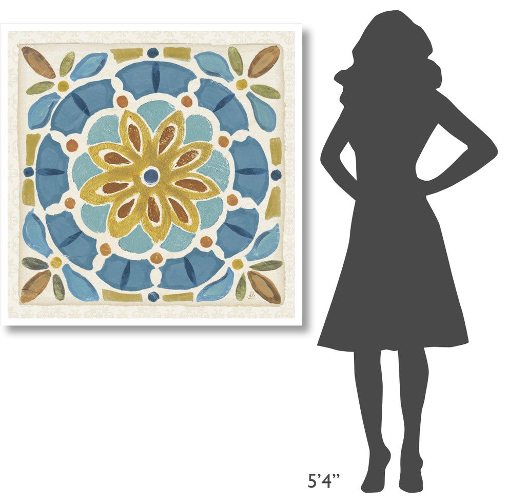 "Love Tales IX" Digital Paper Print by Daphne Brissonnet, 42"x42"