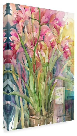Annelein Beukenkamp 'Orchid Gathering' Canvas Art