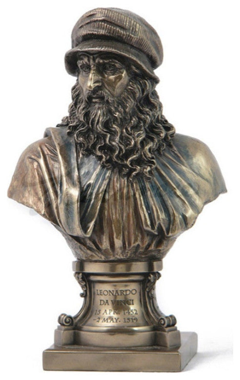 Leonardo Da Vinci Statue by Veronese Design