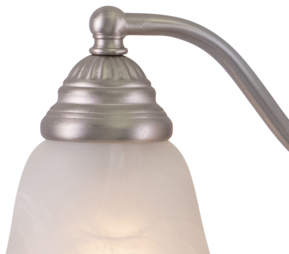 Vaxcel Standford 3-Light Vanity Light Brushed Nickel