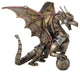 Steampunk Dragon Statue - Sitting And Holding Sphere