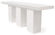 Super Kos Indoor/Outdoor Concrete Bar Table, Ivory White