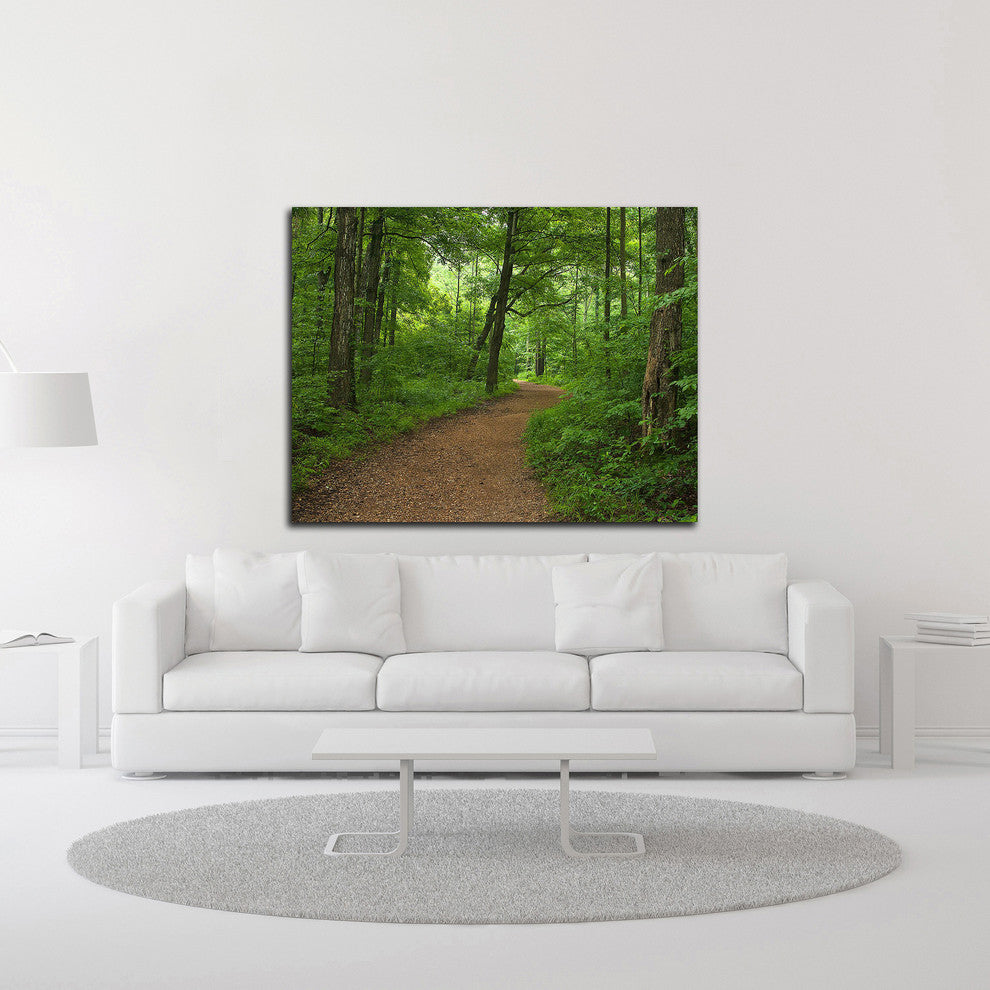 Summer Walk by David Hammond, Print on Canvas, 18"x14"