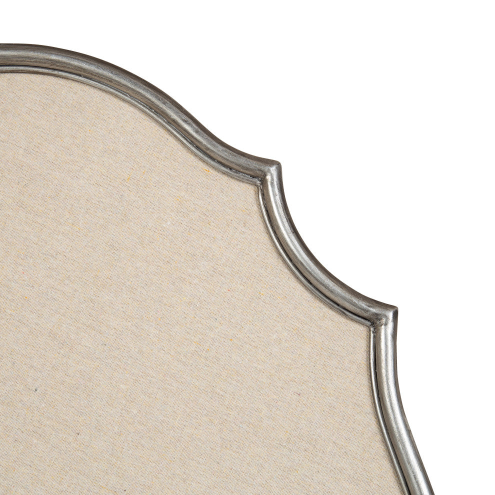 Leanna Framed Pinboard, Silver 24x36