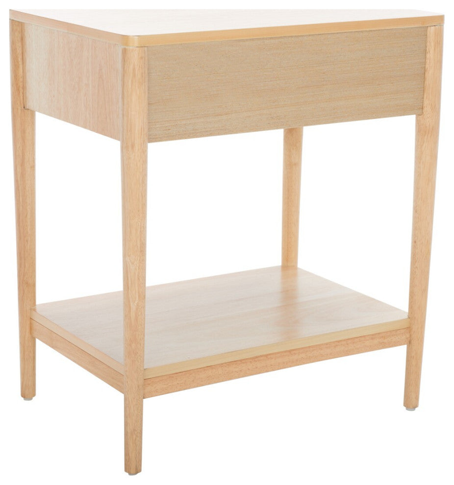 Safavieh Boden 1 Drawer Nightstand, Natural