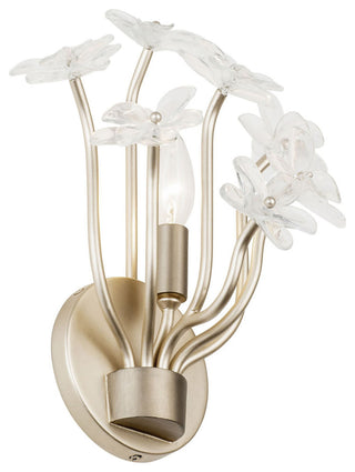 Wildflower 1-Lt Sconce - Gold Dust/Artifact