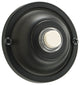 Quorum Door Chime Button, Round, Old World