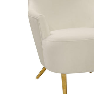 Julia Cream Wingback Chair - Cream