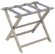 ECO Luggage Rack With 4 Pool Stripe Straps, Taupe