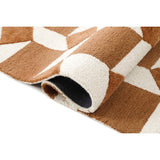 Retro Nova Area Rug, Rust, 2'6"x8'