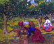 Alberto Pla y Rubio The Orange Harvest, 20"x25" Wall Decal Print