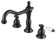 Kingston Brass CC53L5 8 to 16 in. Widespread Bathroom Faucet, Oil Rubbed Bronze