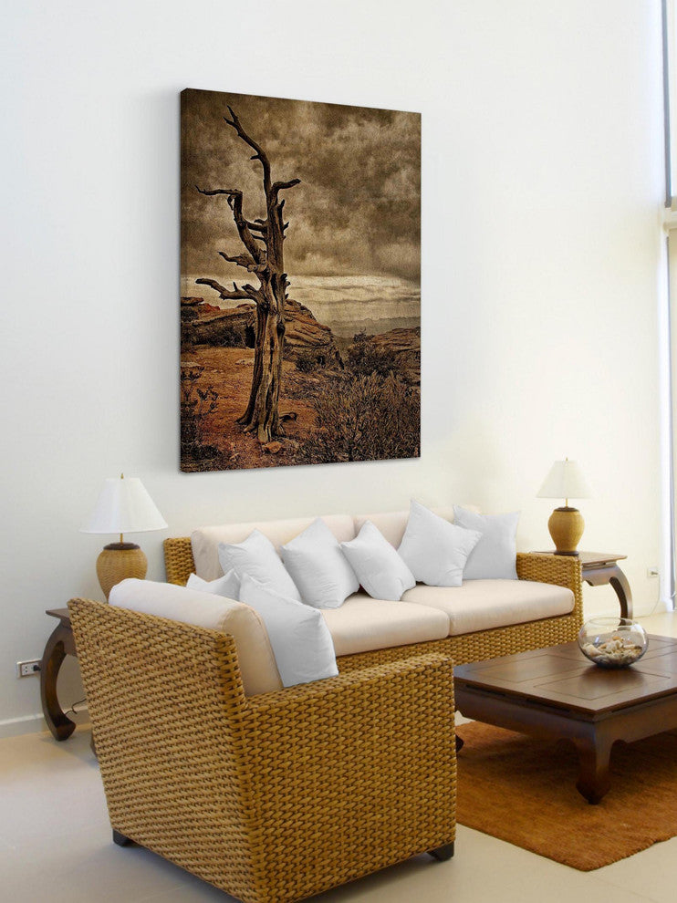 "Crags and Crooks II" Painting Print on Canvas by Robertson