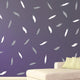 Walplus Feathers Wall Sticker, Gray and White