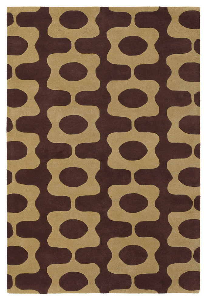 Inhabit Contemporary Area Rug, 5'x7'6"