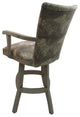 Swivel Wood Counter 26" 30" Extra Tall 34" Bar Stool 700 S-Base, Mountain Brown, Dl, 30"