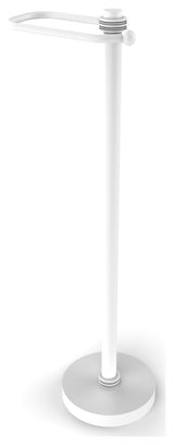European Style Toilet Tissue Stand, Matte White