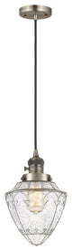 Innovations 201CSW-AB-G664-7 1 Light Mini Pendant, Switch, Antique Brass