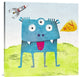 "Alien Friend Number 3" Stretched Canvas Giclee by Skip Teller, 30x30"