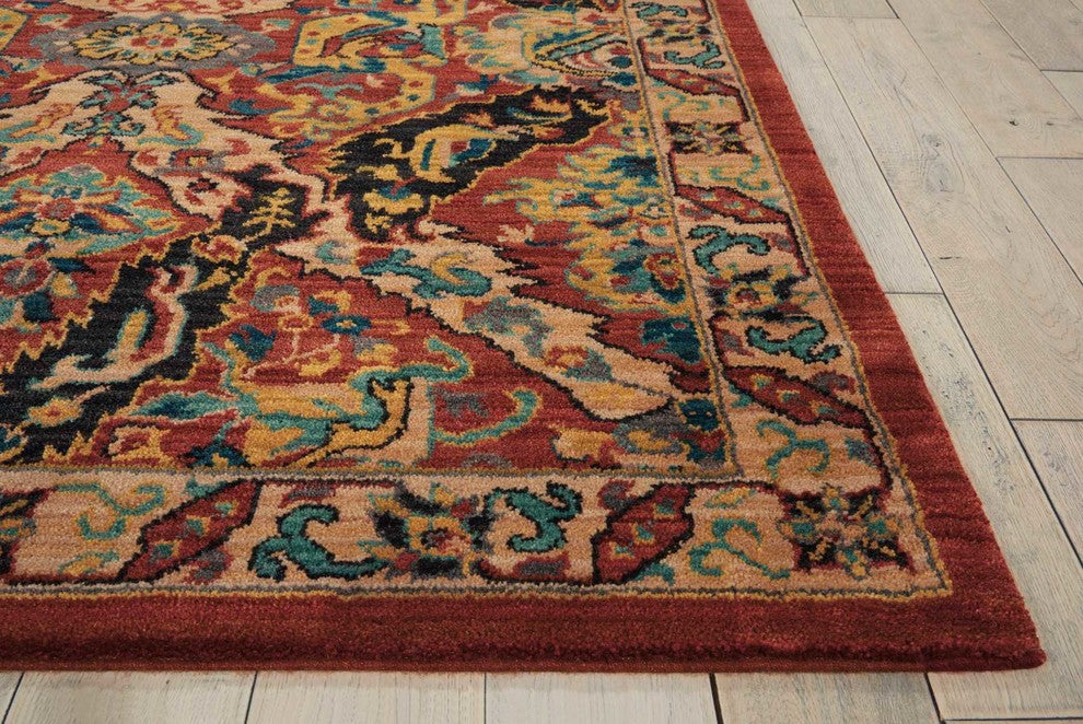Nourison Nourison 2020 NR205 2'3"x11' Terracotta Rug