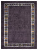 HAND KNOTTED LOOM SILK ECO-FRIENDLY AREA RUG -6'x9',Rectangle,Brown,Contemporary