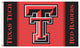 Texas Tech, 3'' x5'' NCAA Polyester Flag