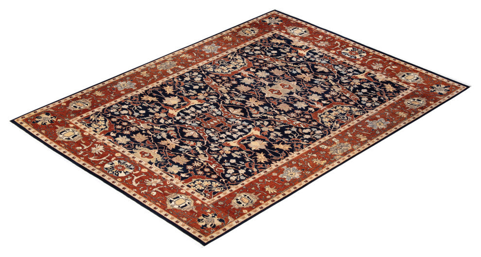 Mogul, One-of-a-Kind Hand-Knotted Area Rug Blue, 9'3"x12'5"