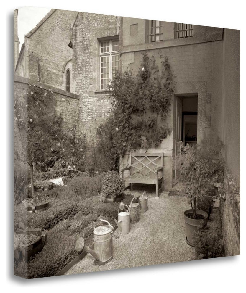 "Banc De Jardin - 55" By Alan Blaustein, Giclee Print on Gallery Wrap Canvas