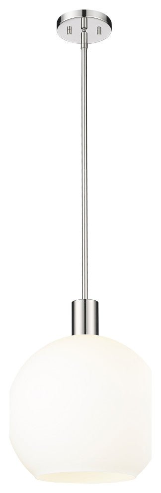 Zlite 7500P14-PN 1-Light Pendant, White