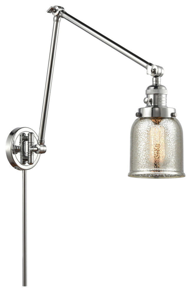 INNOVATIONS 238-PC-G58-LED 1-Light Swing Arm Polished Chrome